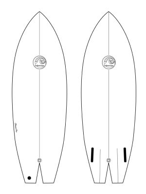 Surfboard Twiner Berserker Model