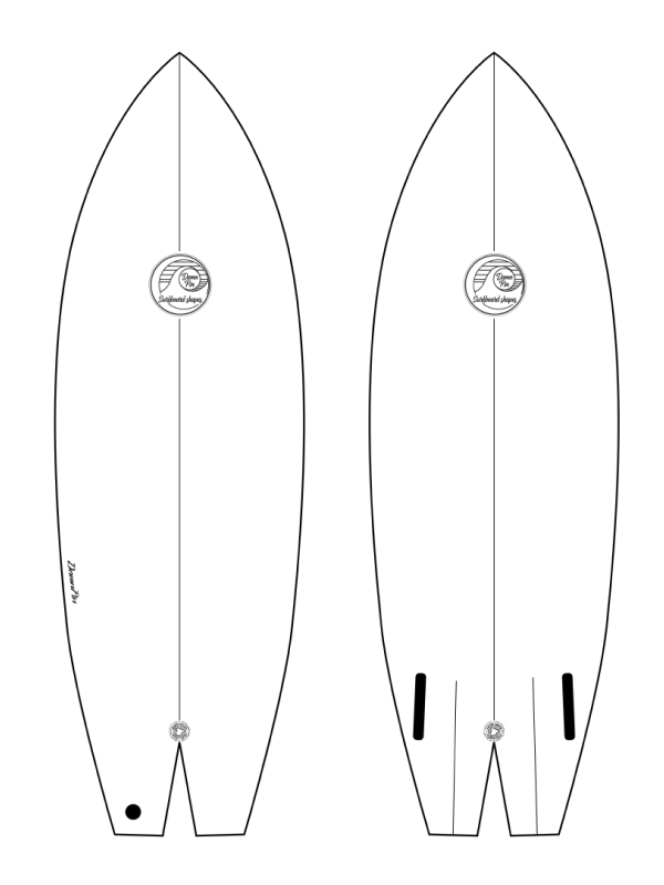 Surfboard Twiner Berserker Model