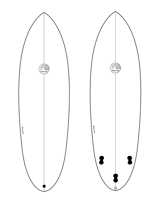 Surfboard Trifin Kraken Model