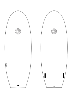 Surfboard Minissimons Model